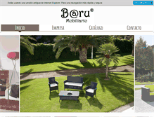 Tablet Screenshot of mobiliariobaru.com